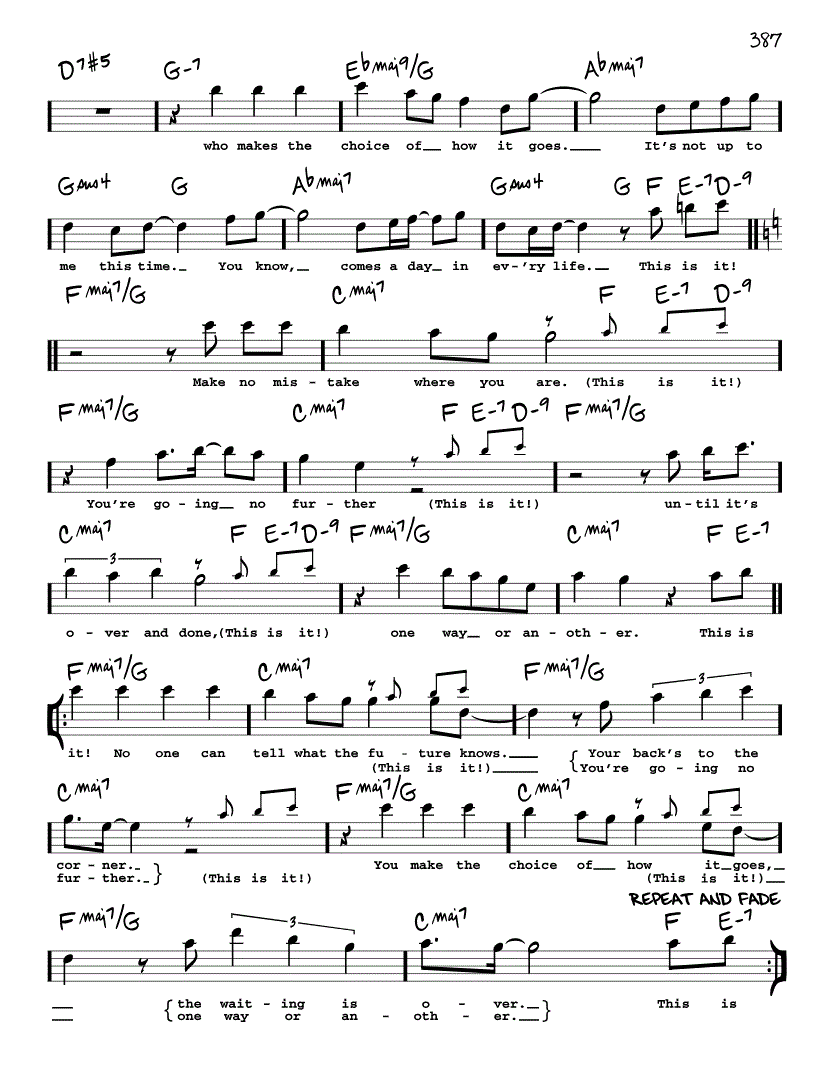 Sheet Music